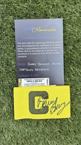 Barry bridges signed - barry,