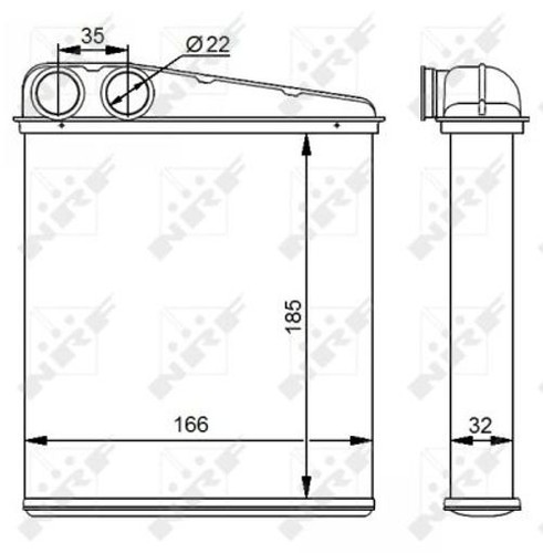 For nrf 54276 heat - for, exchanger