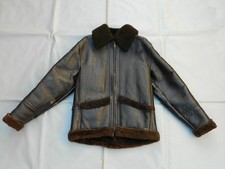 Vintage Sheepskin Bomber Flying Jacket – 1970/80s Small 36/38inches  Chest -Good