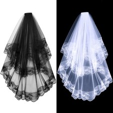 Elegent Women Tulle Veil With