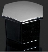 Silver Car Wheel Nut Bolt Cover(s) Cap Alloy For Peugeot 207 307 308 2008 etc