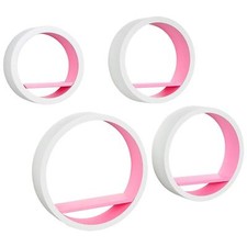 Floating Wall Shelf Round