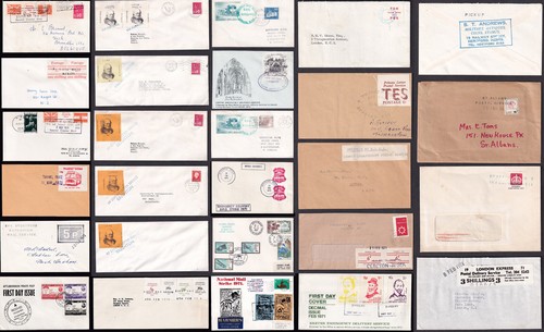 1971 postal strike mail - gb,