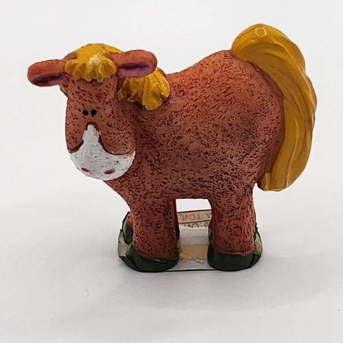 Cute resin horse animal - horse,