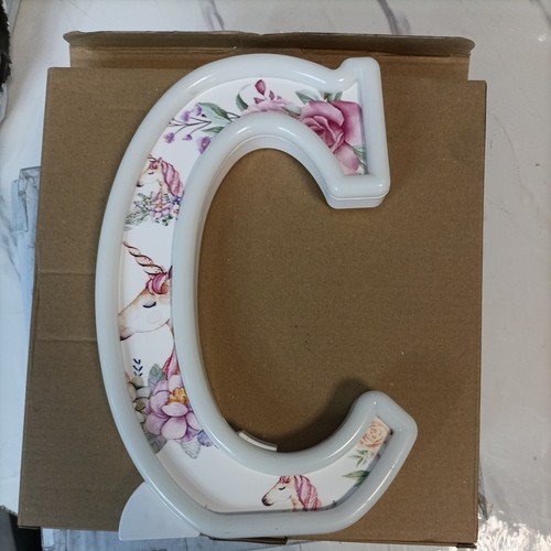 Unicorn light letters led - light,