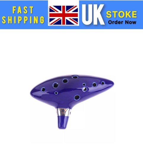 Holes ocarina ceramic alto - ocarina,