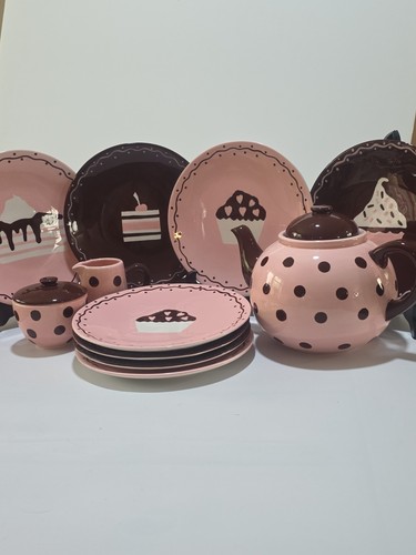 Ceramic dessert cake plates - ceramic,