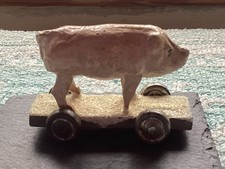 Miniature antique push - antique, along