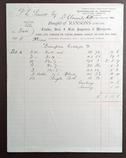 1905 Ransons Limited Timber