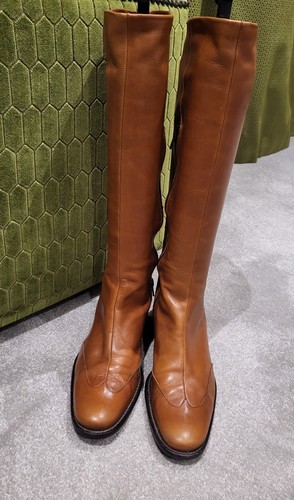 Mascaro hand stitched tan - , knee