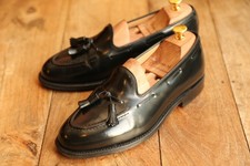 Church's Melbourne Black Leather Tasselled Shoes Loafers Mens UK 7.5 G US 8.5
