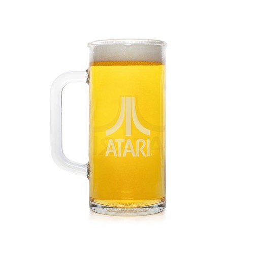 New official atari beer - official, glass