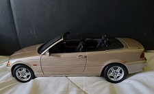 Kyosho 1/18 Scale Diecast 80 43 0 009 756 - BMW 3 Series Cabriolet - Champagne