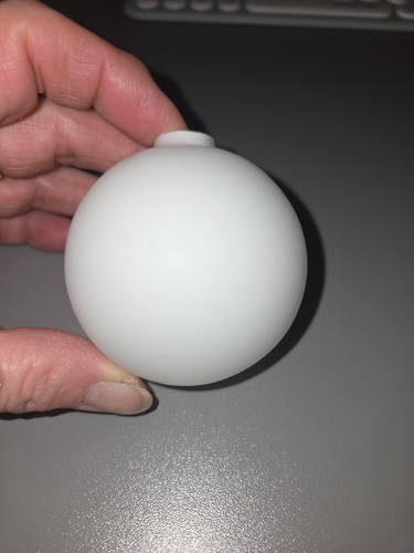 Glass orbs for light - for,