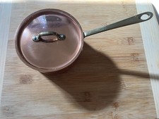 Small Copper Saucepan with a
