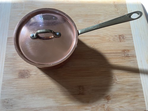 Small copper saucepan - saucepan, a