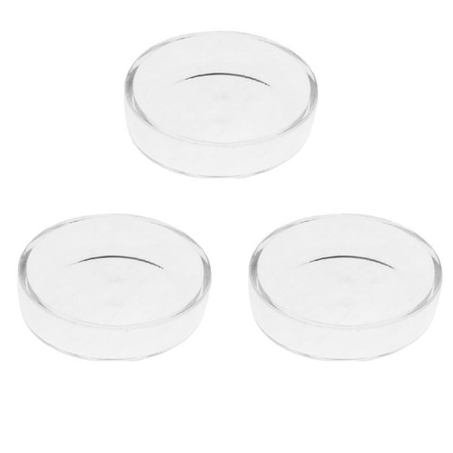 3pcs glass shrimp feeding - glass,