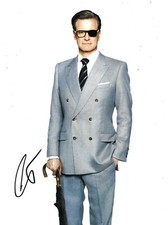 Colin Firth Signed Kingsman