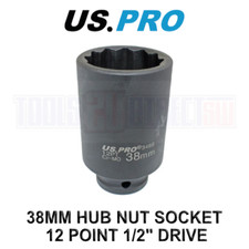 US PRO Tools 38mm 1/2" Drive