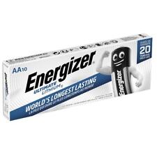10 x Energizer AA ULTIMATE Lithium Batteries 1.5v LR6 L91 (10 Pack) Exp. 2042