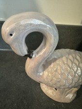 Pink Flamingo 1950s Vintage lustaware Retro Iridescent Potpourri Pomander Diffus