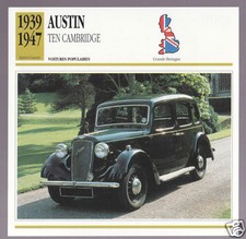 1939-1947 Austin Ten Cambridge