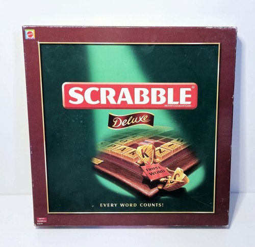 Scrabble deluxe edition board - edition,