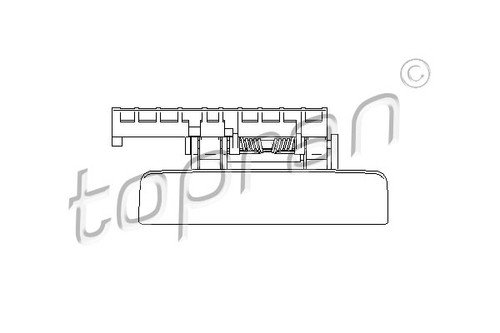 Door handle for - door,