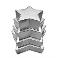 4 TIER SET STAR SHAPED NOVELTY