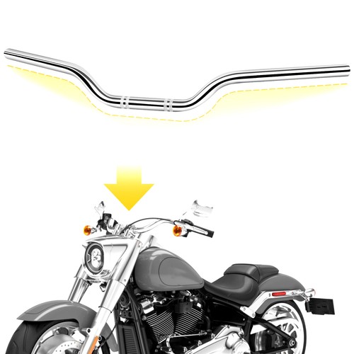 Chrome handlebar tracker - 7/8",