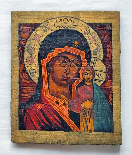Old russian orthodox icon - russian,