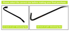 12/18" CROW BAR WRECKING BAR