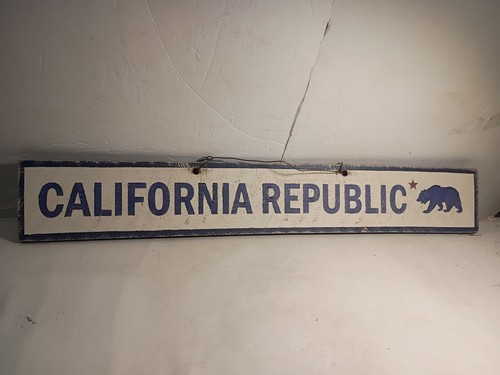 Vtg rustic wooden california - vtg,
