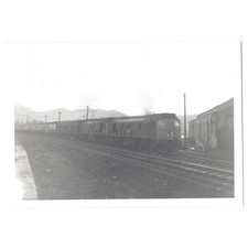 RAILWAYS Inverness Train Leaving Blair Atholl Vintage Photograph 1969