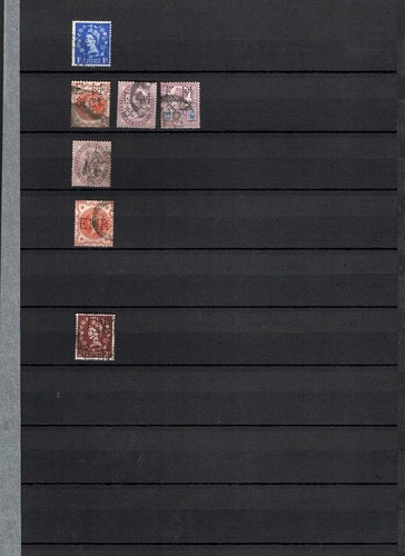 Collection perfins on - gb,