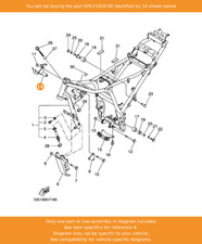 YAMAHA Engine Bracket Comp