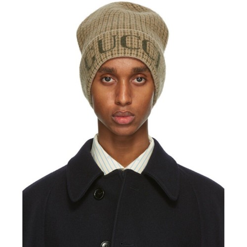 Gucci beanie blue plaid - gucci,