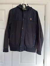 Men’s One True Saxon Zip Up Navy Hoody / Jacket Size Medium Cotton