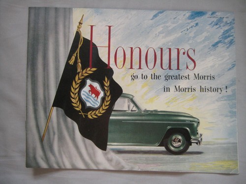 1955 morris isis brochure - morris,
