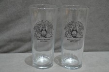 2x Queen Bohemian Rhapsody Anniversary One Pint 20oz Beer Glass Memorabilia New