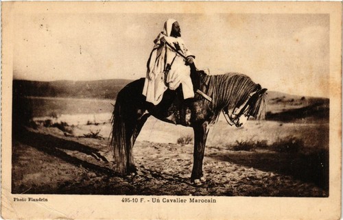 Old postcard morocco un - morocco,