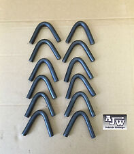 12 x Small 12mm Weld On Rope Hooks Tie Self Colour Steel Trailers Trucks Tippers
