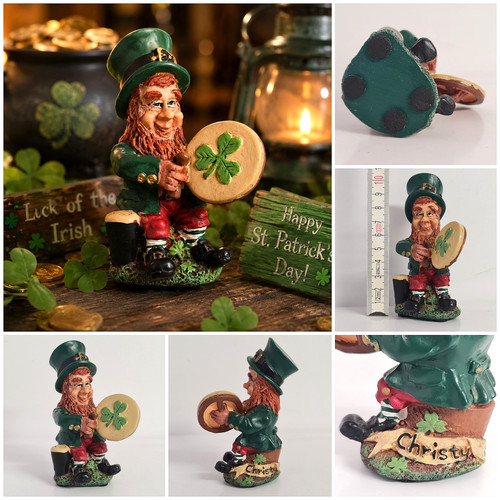 Irish leprechaun figurine - leprechaun,