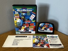 Micro Machines - Sega Master System - PAL - includes Manual **EXCELLENT**