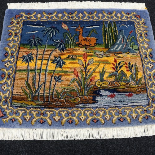 Oriental hand knotted carpet - oriental,