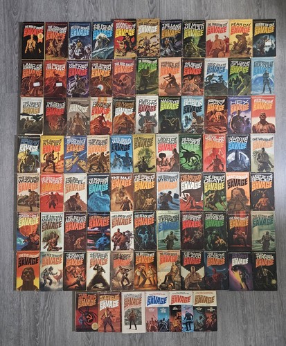 Vtg doc savage - doc, paperbacks