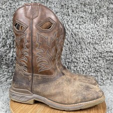 Double-H Portal Boots Mens 12 D Western Cowboy Leather Ranch Workwear DH5382