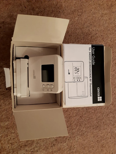 Center wireless thermostat - center, rf