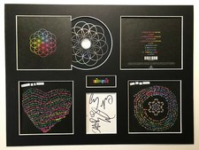 COLDPLAY - Signed Autographed