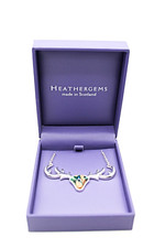 Necklace Scottish Stag Heather